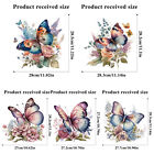 Flower Butterfly Removable Wall Stickers Room Decor Mural Art Home-decal