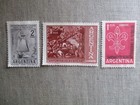 Argentina  Scott  723-725 mh