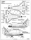 Warbird 1 144 Space Shuttle Decals 14405 For Revell
