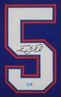 Tim Tebow Autographed And Framed Blue Florida Jersey Auto Beckett Coa
