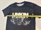 Linkin Park T-shirt Medium Black  Poly   Band Photo W chester Bennington