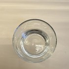 Canadian Club Etched Clear Glass Advertising Rocks Tumbler Glass