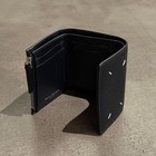 Maison Margiela Four Stitch Tri-fold Wallet Leather Black Sa3ui0017 P4745 T8013