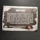 2017 Topps  Amc Walking Dead  45  new Plan              
