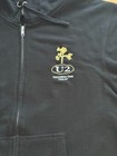 U2 Joshua Tree 2017 Concert Tour Full Zip Black Hoodie Size M - Excellent