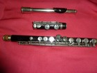Rare Historical German  Granadilla E  Rittershausen Berlin Handmade Flute C