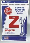 Hoover Vacuum Bags Style Z Oem 3 pk   4010075z
