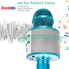 Wireless Bluetooth Karaoke Microphone For Kids  5-in-1 Portable Handheld Karaoke