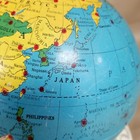 Vtg 1950s Replogle Tin Magnetic 8  Air Race World Globe