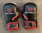 8 Oz  Sanabul Black   Red Training Martial Arts boxing Essential Gel Gloves