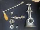 Antique Universal No  2  Meat Grinder   Food Chopper Original Box   Instructions
