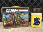 Vintage 1982 G i  Joe A Real American Hero Metal Lunchbox W  Thermos  nm- Cond 