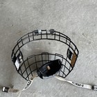 I tech Hm100 Full Face Goalie Mask Cage W  Clear Visor  Hecc  Chin Cup