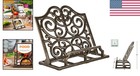 Vintage Style Cast Iron Reading Stand - Heavy-duty Cookbook Holder For All Books