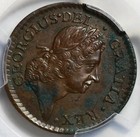 1723 Woods Hibernia Farthing - Martin 2 1-bc 1  pcgs Unc Details 