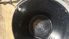 Vintage Ice-o-mat Mid Century Chrome   Black Ice Bucket W  Handle Barware