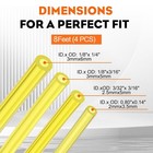 4 Sizes Universal Fits Honda Motorcycle Gas Fuel Line Hose Tubing Kits 8 2ft