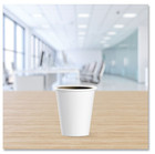Solo 376w 6 Oz Single-sided Poly Paper Hot Cups  White  50 pack  20 Packs carton