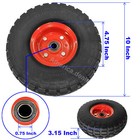 4 Pack 10   Tubless Solid   Pneumatic Wheels Foam Filled Tire For Gorilla Carts