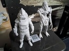 Battlestar Galactica Cylon Centurions  pair 3d Resin Prints 8 