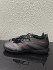 New Adidas Predator League Tf Turf Soccer Shoes Black Red Id3768 Men   s Size 10