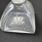 Square Etched Glass Perfume Bottle