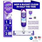 Swiffer Floor Cleaner Power Mop For Tile  Wood  Vinyl  Laminate - Cleaning Set