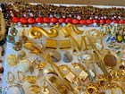 Vintage Estate Exquisite Costume Jewelry Signed And Unsigned Huge Lot   