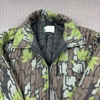 Vintage Saftbak Insulated Coveralls Men s Large Trebark Camo Hunting Outdoors