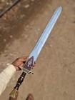 31 Inch Hand Forged Medieval High Carbon Steel Full Tang Long Sword Battle Ready
