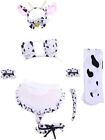 Women Sexy Maid Outfit Kawaii Anime Bikini Costume Cute Cow Cosplay Lingerie Set