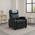Flexispot Small Pushback Recliner Chair With Cup Holder And Footrest