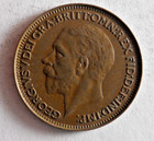 1935 Great Britain Farthing - Excellent Coin - Free Ship - Bin  344