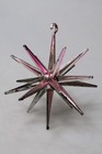 Vintage Large Sputnik Atomic Starburst Hard Plastic Christmas Ornament