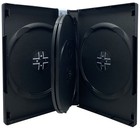 Black 6 Disc Dvd Cases Lot