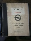 Pratt And Whitney Overhaul Manual