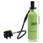 1l Mini Scuba Tank Underwater Dive Portable Lungs Deepest 32 8ft Scuba Oxygen Us