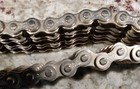Vintage Ek-35 Japan Motorcycle Chain Link Belt 1970s 39  Biker Belt Heavy Metal 
