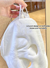 1pc Steam Heating Hot   Cold Compress Face Towel Mask Wrap Irrigation Face Towel