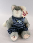 Vintage 1993 Ty Attic Treasures 9  Whiskers The Cat Jointed Retired Rare Mint 