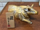 Bronze Chinese Zodiac Ornament Sculpture Ox Tiger Rabbit Snake Sheep Monkey Vint