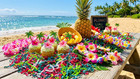 Hawaiian Luau Crinkle Paper Shred 1 Lb Tropical Easter Grass Gift Basket Filler