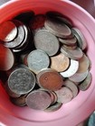 Bulk Lot Of Mixed World Coins - Unsearched Foreign Coins  Sold Per Pound  1 Lb 