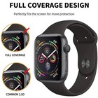 3 Pack For Apple Watch 2 3 4 5 6 7 se Case Screen Protector 38 40 42 44 41 45mm