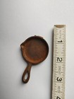 Miniature 1 1 2  Realistic Cast Iron Dollhouse Skillet Frying Pan Patina