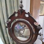Antique Victorian Shaving Stand With Adjustable Mirror