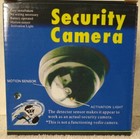 Dummy Cctv Security Dome Camera Black Blinking Red Light Led Indoor outdoor New1