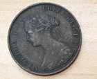 1864 Canada New Brunswick 1 Cent Tall 6