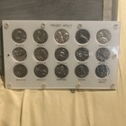 The Apollo Projects  Commemorative Sterling Silver Rounds  8 4oz Total Weight