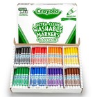 Crayola   Washable Broad Line Markers Classpack  